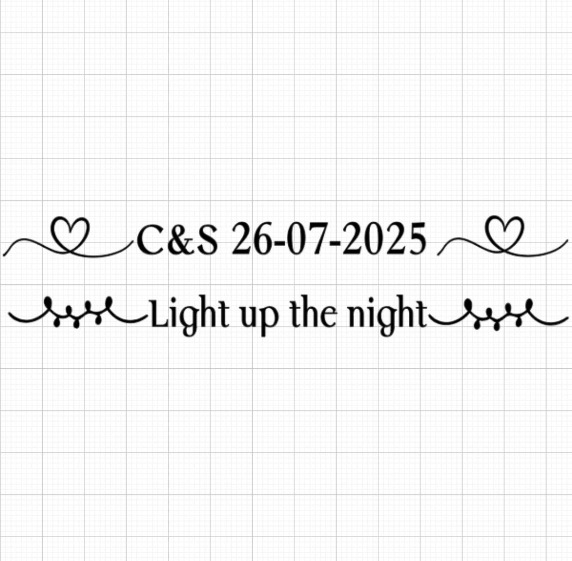 Personalized Glow Sticks β Light Up the Night! β¨