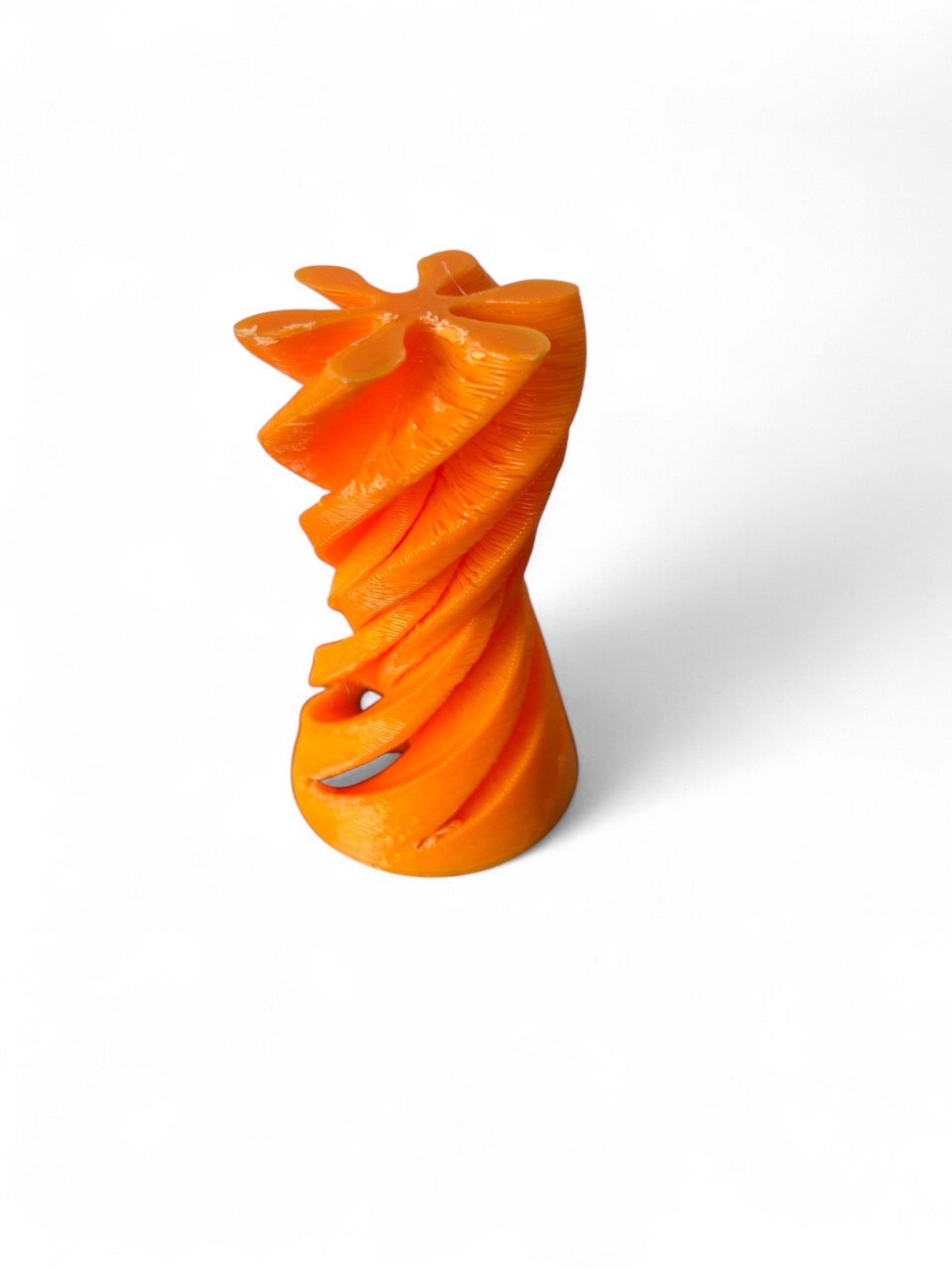 🧡 Oranje Spiral Fidget – Made by Mees 🧡
